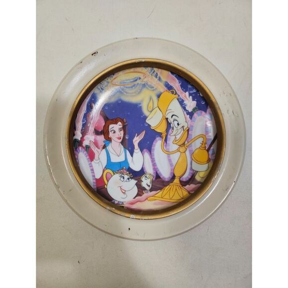 Disney Beauty Beast Collector Plate "Be Our Guest" With COA. - Picture 1 of 2